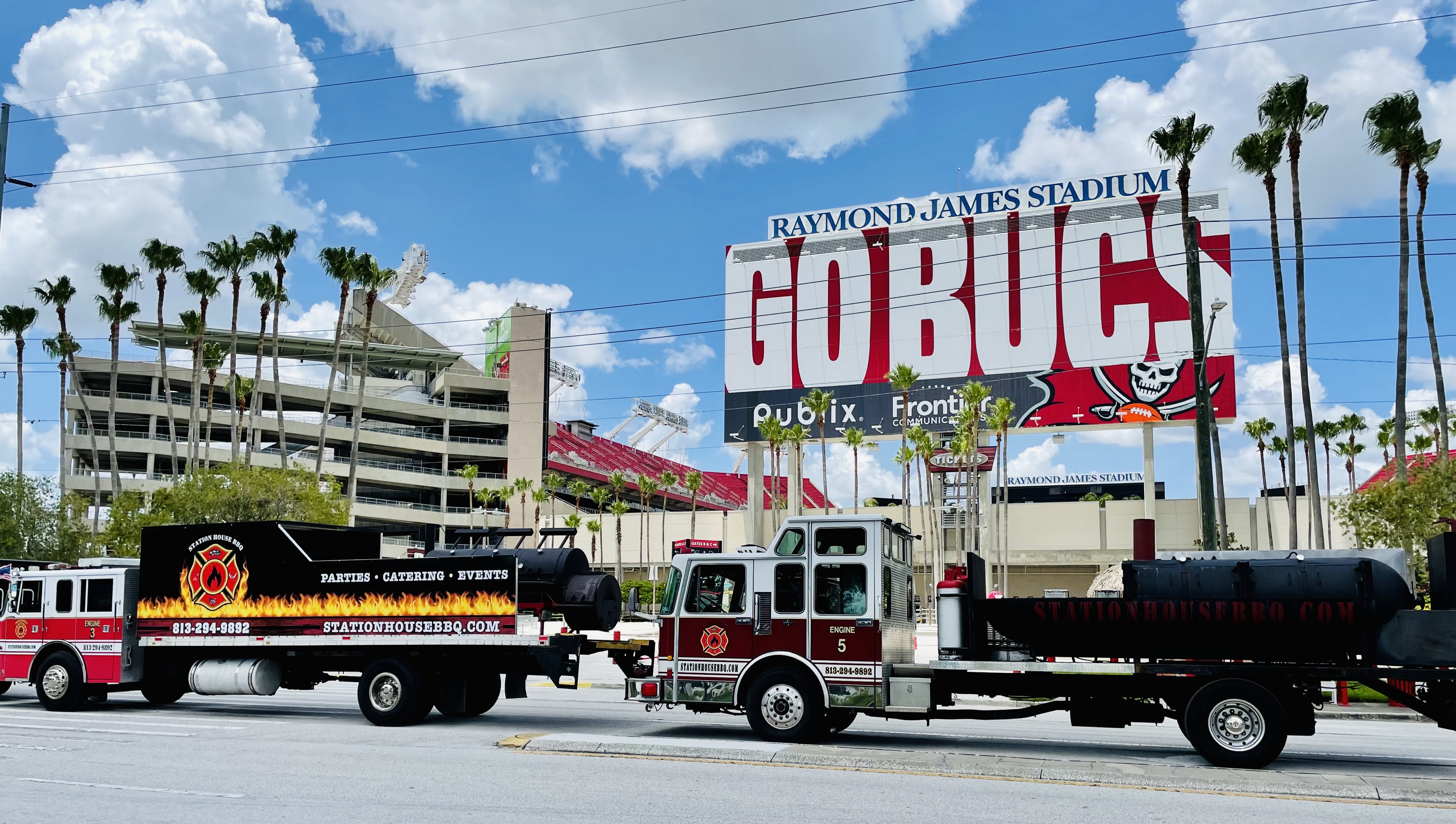 Station House BBQ Firetrucks